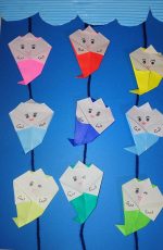 折り紙で子供も簡単なお化け折り方は？かわいい飾り方や作り方も！